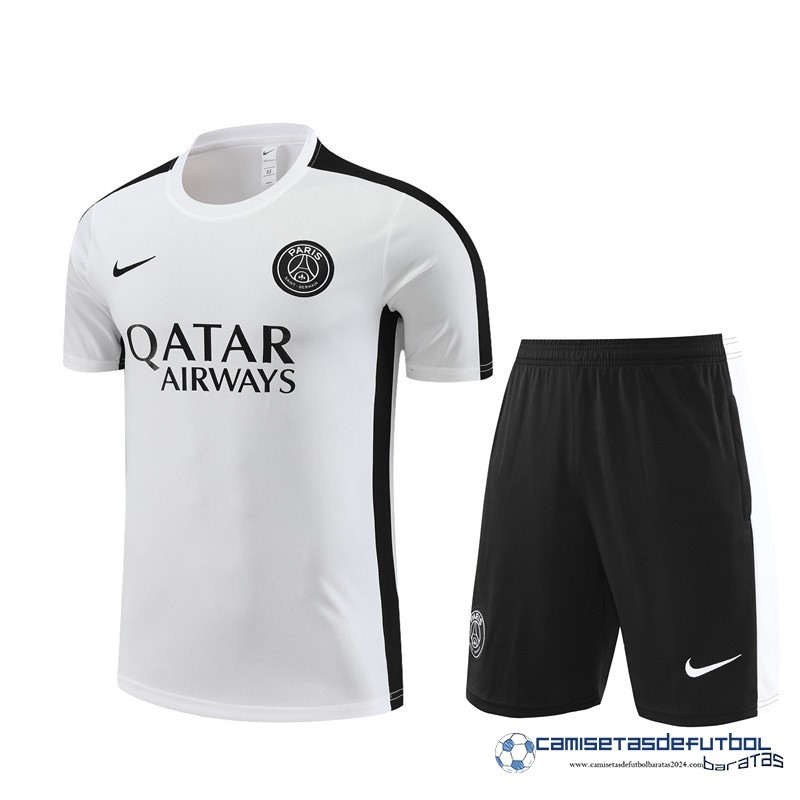 Nike Entrenamiento Conjunto Completo Paris Saint Germain Equipación 2023 2024 Blanco Negro
