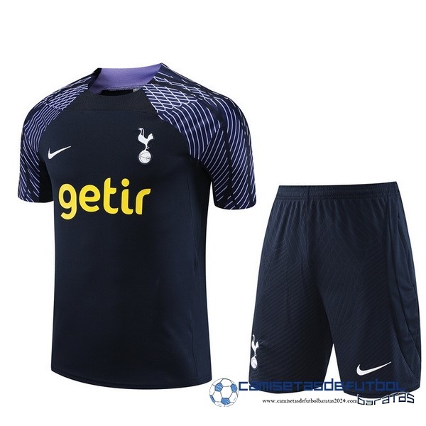 Nike Entrenamiento Conjunto Completo Tottenham Hotspur Equipación 2023 2024 Azul Marino Purpura