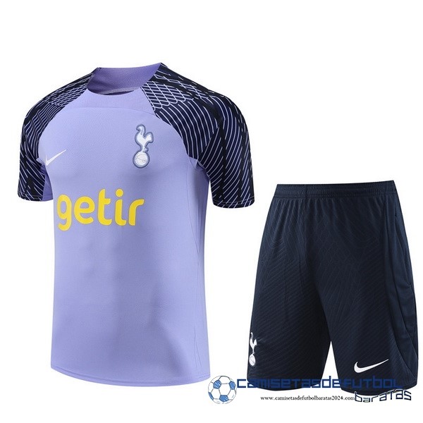 Nike Entrenamiento Conjunto Completo Tottenham Hotspur Equipación 2023 2024 Purpura Azul