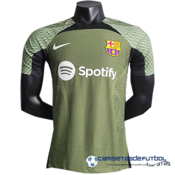 Nike Entrenamiento Jugadores Barcelona Equipación 2023 2024 Verde