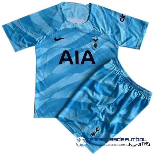 Nike Portero Conjunto De Hombre Tottenham Hotspur Equipación 2023 2024 Azul