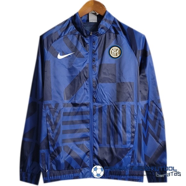 Nike Rompevientos Inter Milán Equipación 2023 2024 Azul Marino