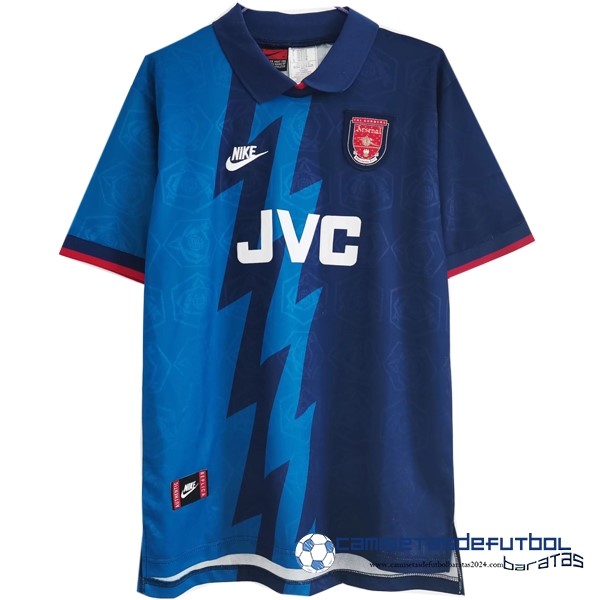 Nike Segunda Camiseta Arsenal Retro Equipación 1995 1996 Azul