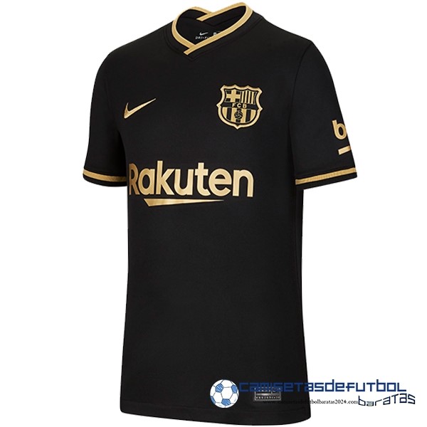 Nike Segunda Camiseta Barcelona Retro Equipación 2020 2021 Negro