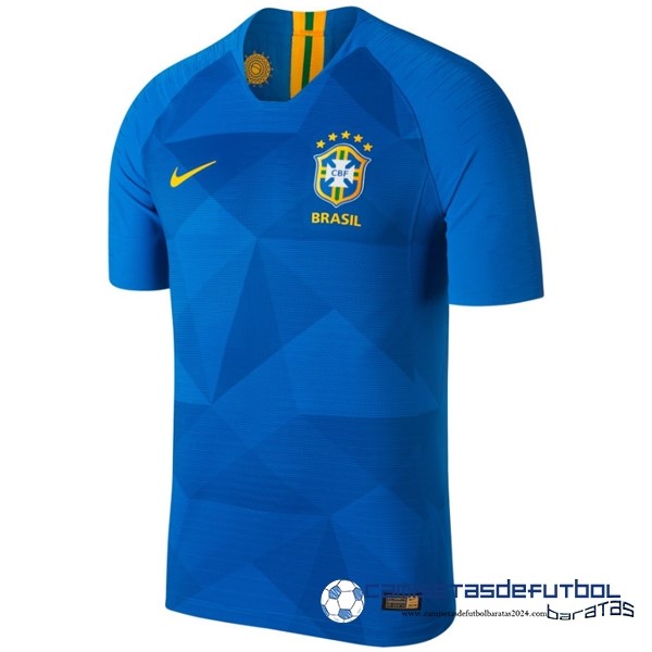 Nike Segunda Camiseta Brasil 2018 Azul
