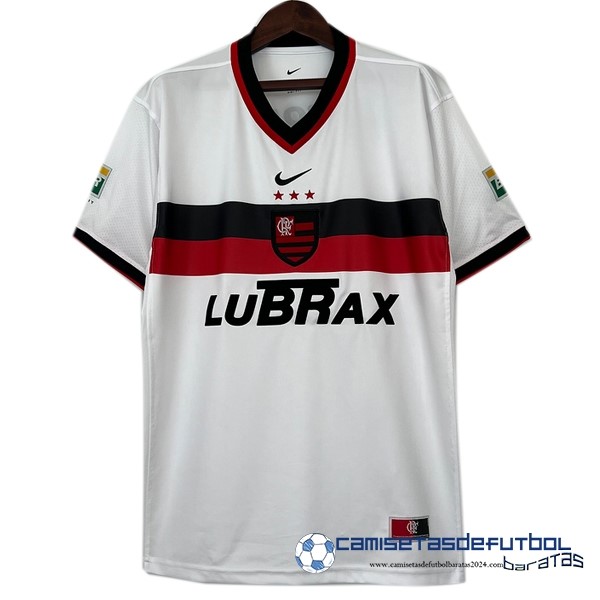 Nike Segunda Camiseta Flamengo Retro Equipación 2001 Blanco