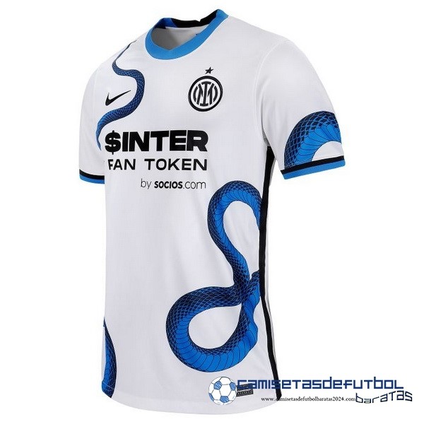 Nike Segunda Camiseta Inter Milán Retro Equipación 2021 2022 Blanco
