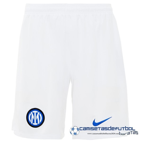 Nike Segunda Pantalones Inter Milán Equipación 2023 2024 Blanco