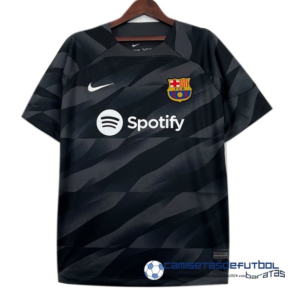 Nike Tailandia Camiseta Portero Barcelona 2022 Equipación 2023 Negro