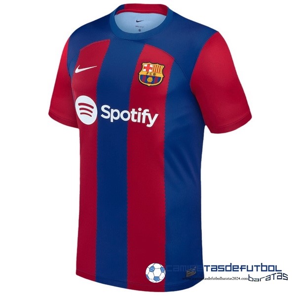 Nike Tailandia Casa Camiseta Barcelona Equipación 2023 2024 Azul Rojo