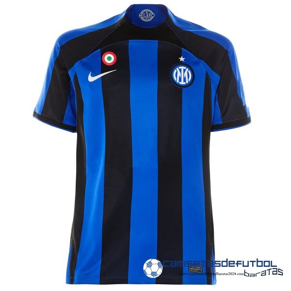 Nike Tailandia Casa Camiseta Inter Milán 2022 Equipación 2023 I Azul