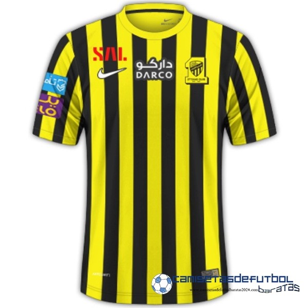 Nike Tailandia Casa Camiseta Ittihad Equipación 2023 2024 Amarillo