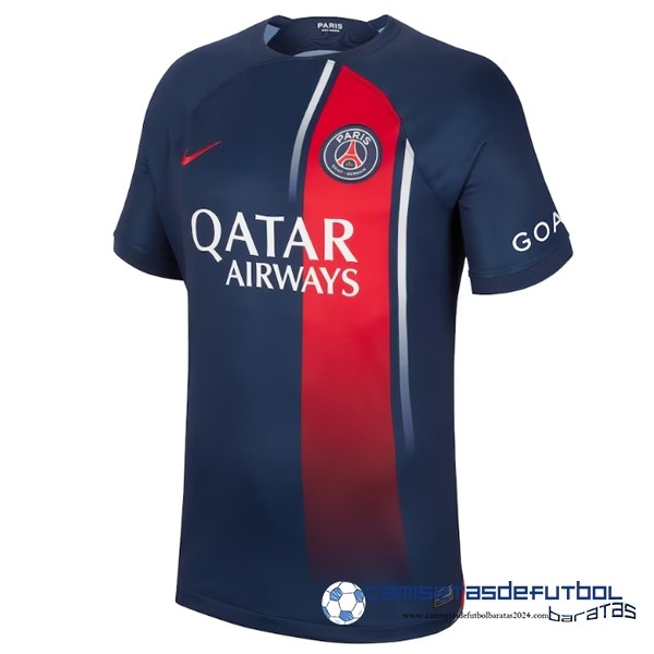 Nike Tailandia Casa Camiseta Paris Saint Germain Equipación 2023 2024 Azul