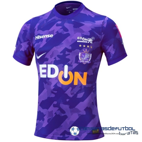 Nike Tailandia Casa Camiseta Sanfrecce Hiroshima Equipación 2023 2024 Purpura
