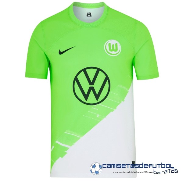 Nike Tailandia Casa Camiseta Wolfsburgo Equipación 2023 2024 Verde