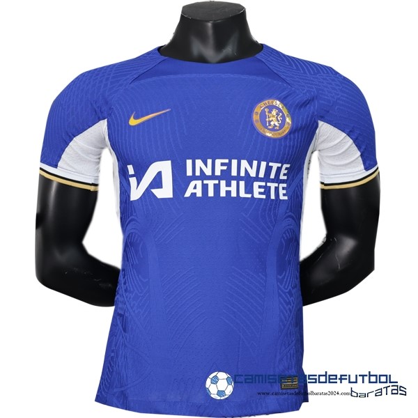 Nike Tailandia Casa Jugadores Camiseta Chelsea Equipación 2023 2024 I Azul