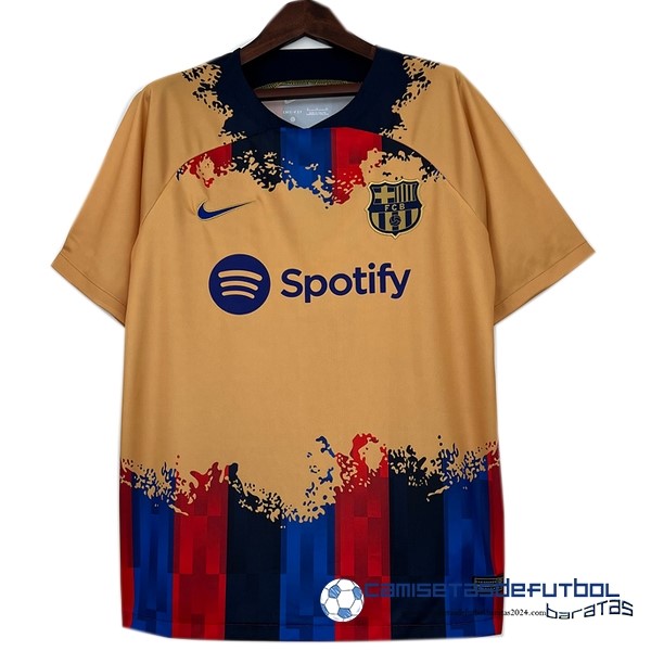 Nike Tailandia Especial Camiseta Barcelona Equipación 2023 2024 Amarillo