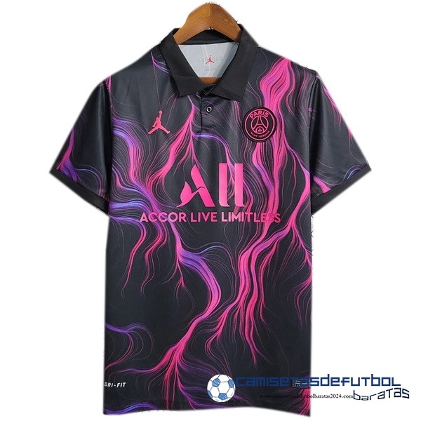 Nike Tailandia Especial Camiseta Paris Saint Germain Equipación 2023 2024 Purpura Negro
