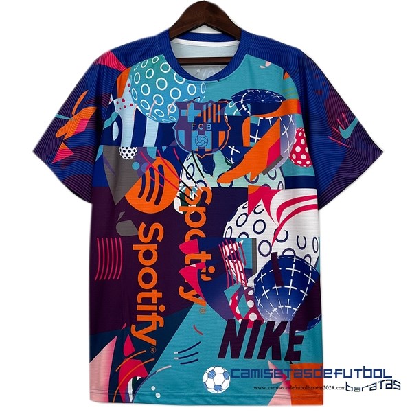 Nike Tailandia Especial Jugadores Camiseta Barcelona Equipación 2023 2024 Verde Azul