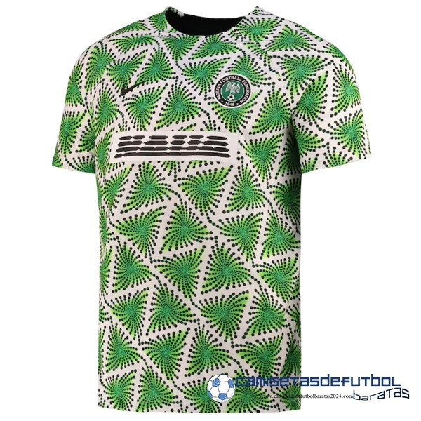 Nike Tailandia Previo al partido Camiseta Nigeria Equipación 2023 Verde