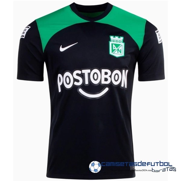 Nike Tailandia Segunda Camiseta Atlético Nacional Equipación 2023 2024 Negro Verde