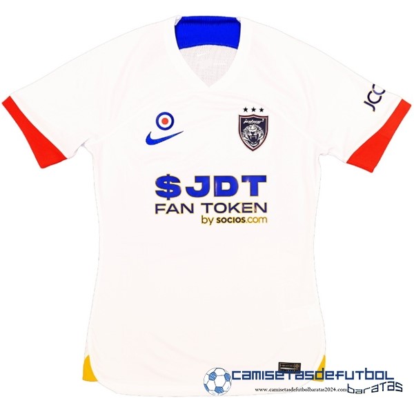 Nike Tailandia Segunda Camiseta Johor Darul Takzim Equipación 2023 2024 Blanco