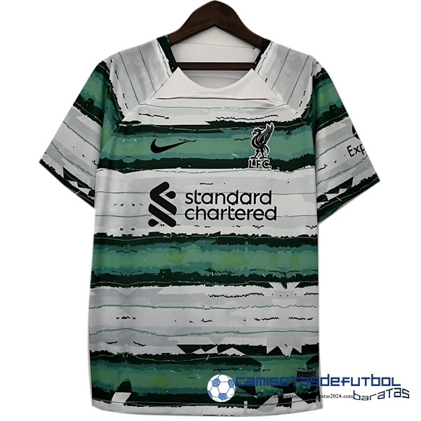 Nike Tailandia Segunda Concepto Camiseta Liverpool Equipación 2023 2024 Verde Blanco