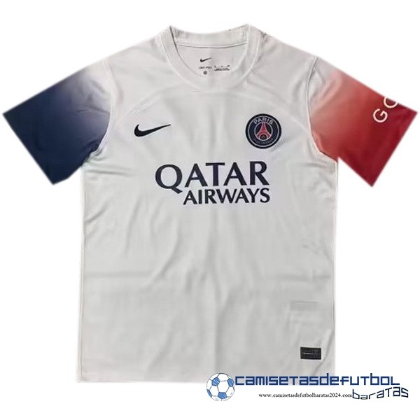 Nike Tailandia Segunda Concepto Camiseta Paris Saint Germain Equipación 2023 2024 Blanco