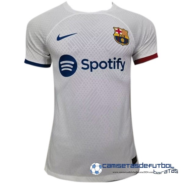 Nike Tailandia Segunda Concepto Jugadores Camiseta Barcelona Equipación 2023 2024 Blanco