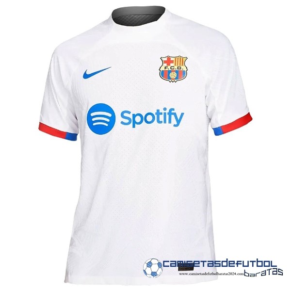 Nike Tailandia Segunda Jugadores Camiseta Barcelona Equipación 2023 2024 Blanco
