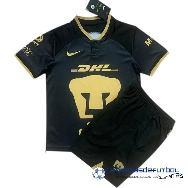 Nike Tercera Camiseta Conjunto De Hombre UNAM Pumas 2022 Equipación 2023 Negro