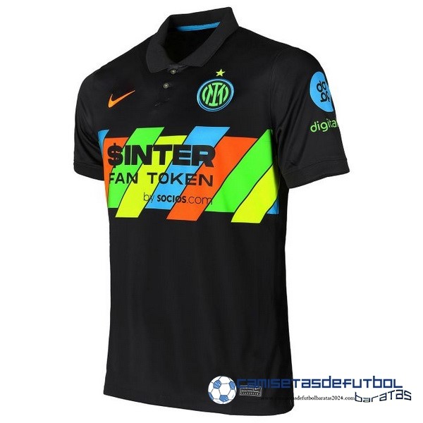 Nike Tercera Camiseta Inter Milán Retro Equipación 2021 2022 Negro