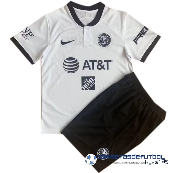Nike Tercera Conjunto De Niños Club América 2022 Equipación 2023 Blanco