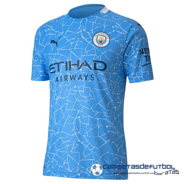 PUMA Casa Camiseta Manchester City Retro Equipación 2020 2021 Azul
