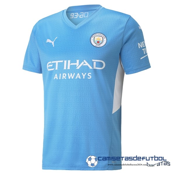PUMA Casa Camiseta Manchester City Retro Equipación 2021 2022 Azul