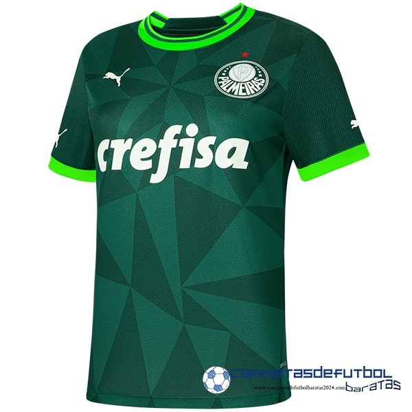 PUMA Casa Mujer Camiseta Palmeiras Equipación 2023 2024 Verde
