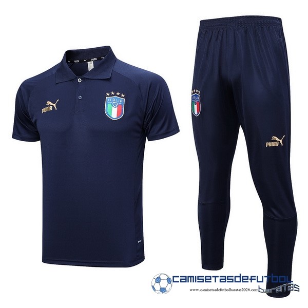 PUMA Conjunto Completo Polo Italia 2022 Azul II Marino