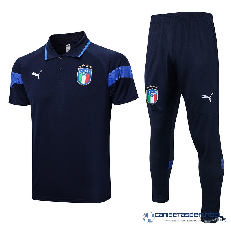 PUMA Conjunto Completo Polo Italia 2022 Azul I Marino