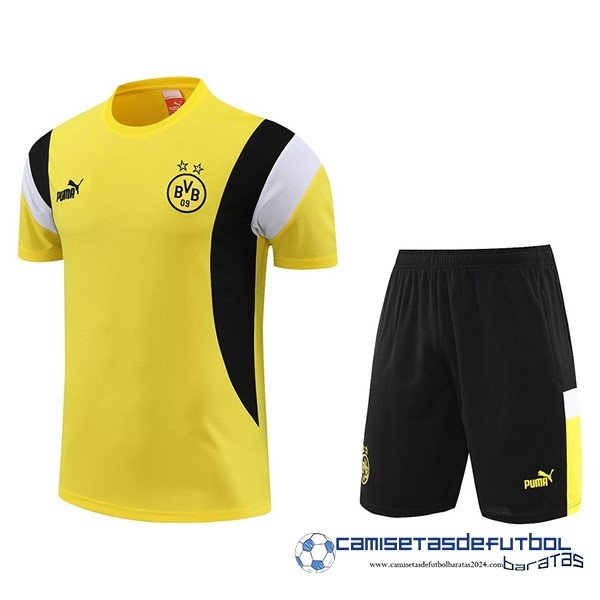 PUMA Entrenamiento Conjunto Completo Borussia Dortmund Equipación 2023 2024 Amarillo Negro