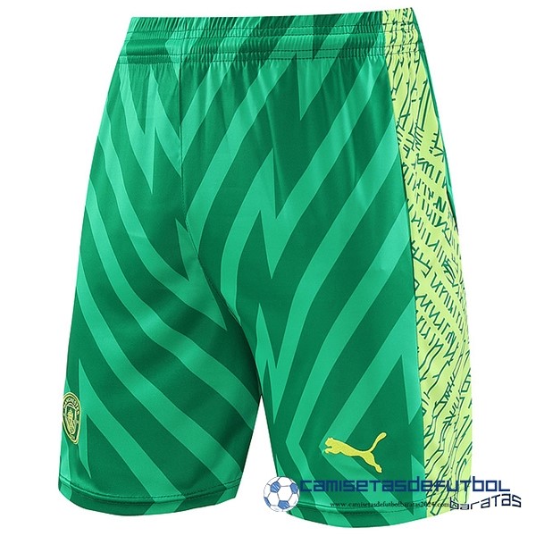 PUMA Portero Pantalones Manchester City Equipación 2023 2024 Verde
