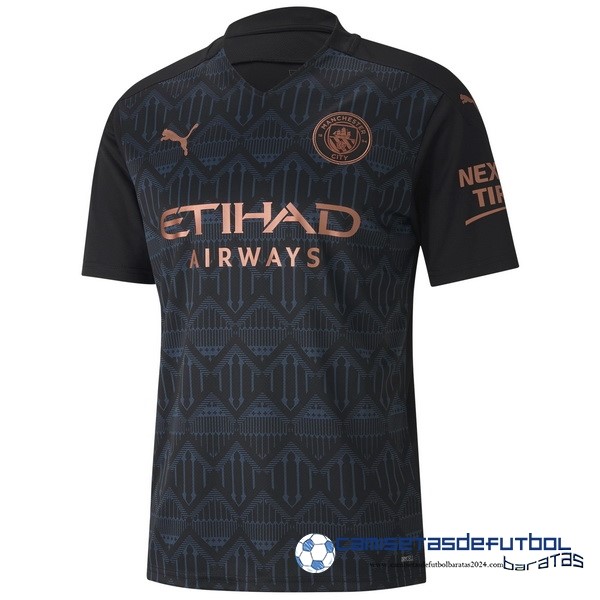 PUMA Segunda Camiseta Manchester City Retro Equipación 2020 2021 Negro