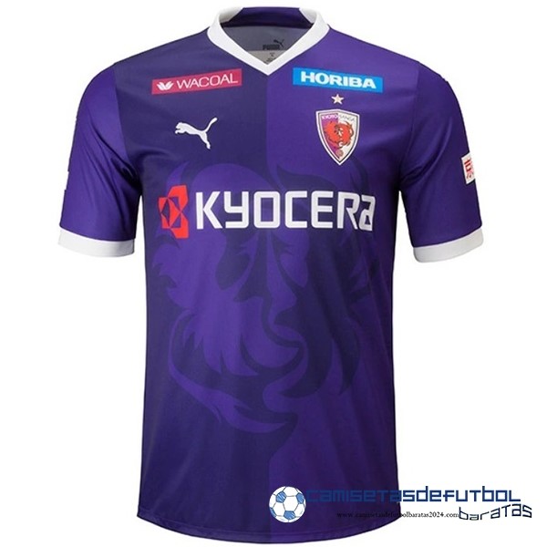 PUMA Tailandia Casa Camiseta Kyoto Sanga Equipación 2023 2024 Purpura