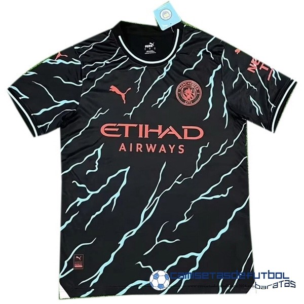 PUMA Tailandia Concepto Camiseta Manchester City Equipación 2023 2024 Negro