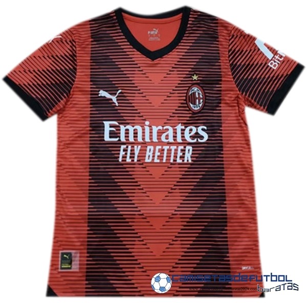 PUMA Tailandia Concepto Casa Camiseta AC Milan Equipación 2023 2024 Rojo