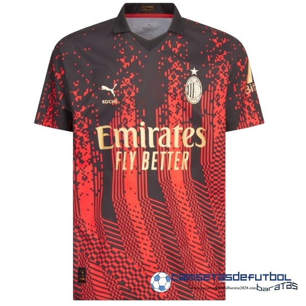 PUMA Tailandia Cuarta Camiseta AC Milan 2022 Equipación 2023 Rojo