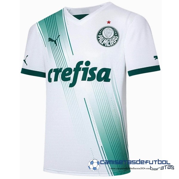 PUMA Tailandia Segunda Camiseta Palmeiras Equipación 2023 2024 Blanco