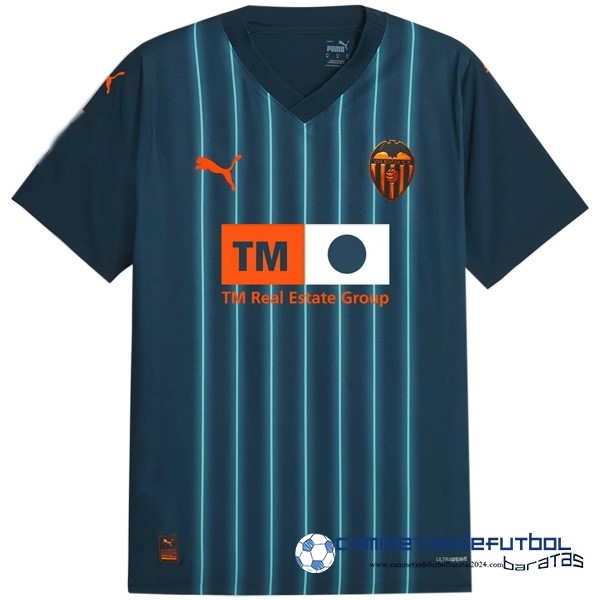 PUMA Tailandia Segunda Camiseta Valencia Equipación 2023 2024 Azul