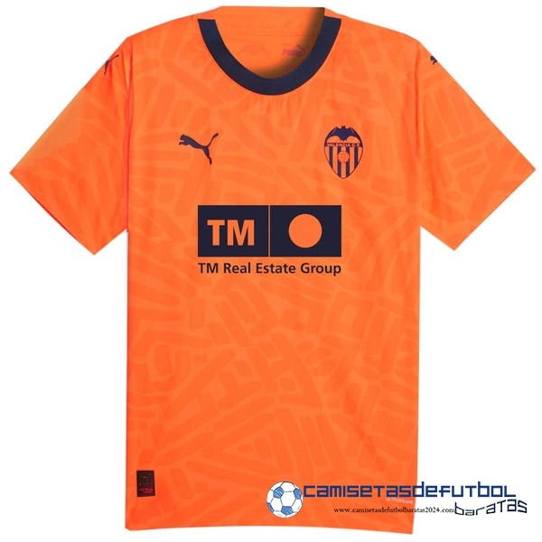 PUMA Tailandia Tercera Camiseta Valencia Equipación 2023 2024 Naranja