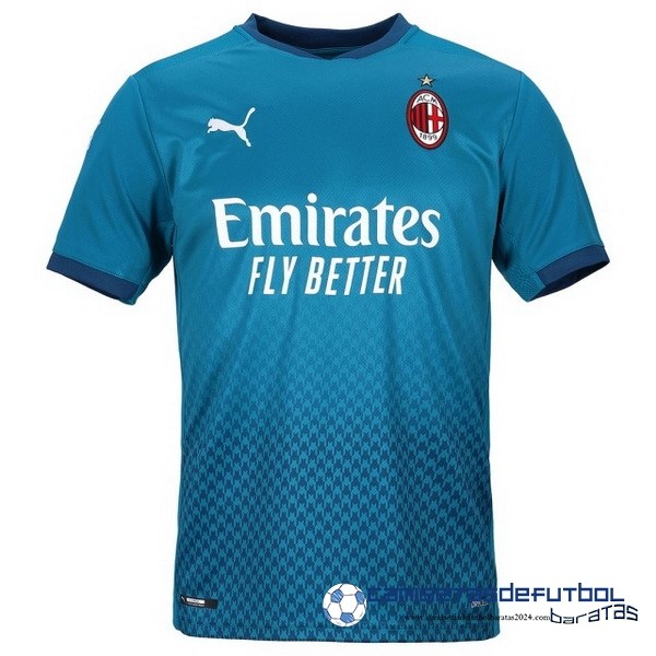 PUMA Tercera Camiseta AC Milan Retro Equipación 2020 2021 Azul