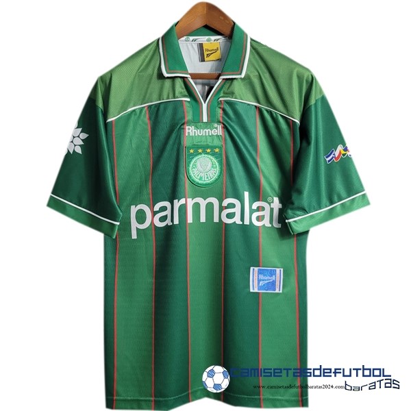 Rhumell Casa Camiseta Palmeiras Retro Equipación 1999 Verde